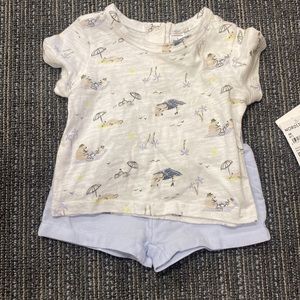 Nordstrom Baby 2 piece outfit 3mo. New!